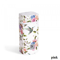 Термоконтейнер для широкої пляшечки Ceba baby Flora/Fauna pink