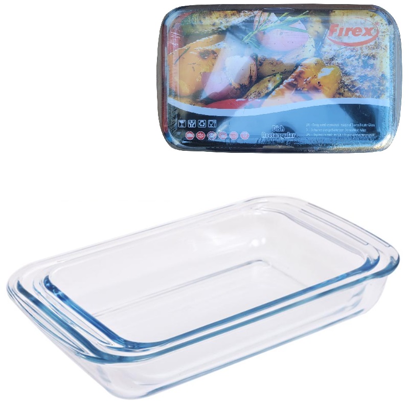 Форми для випікання 3шт/наб 1.5/2.2/3л Firex 236717