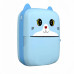 Дитячий термопринтер Inspire А8 Cat (blue)