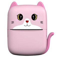 Дитячий термопринтер Inspire А8 Cat (pink)