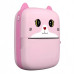 Дитячий термопринтер Inspire А8 Cat (pink)