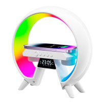 Нічник-лампа Inspire XM-X63 з бездротовою зарядкою, Bluetooth колонкою та годинником