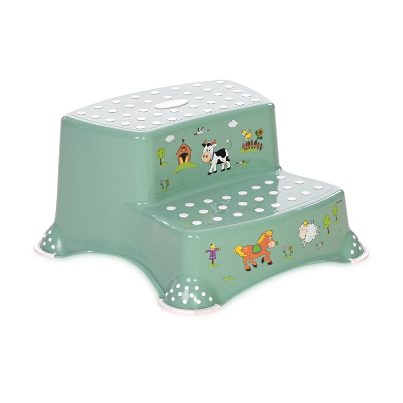 Дитяча сходинка подвійна Lorelli FUNNY FARM (nordic green) Дитяча сходинка подвійна Lorelli FUNNY FARM (nordic green)