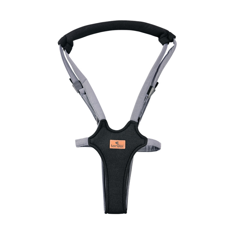 Віжки Lorelli STEP BY STEP (black/grey) Віжки Lorelli STEP BY STEP (black/grey)