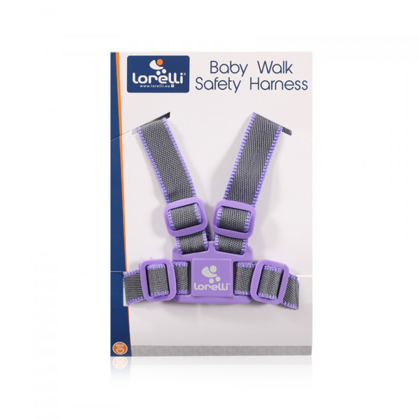 Віжки Lorelli (grey/violet) Віжки Lorelli (grey/violet)