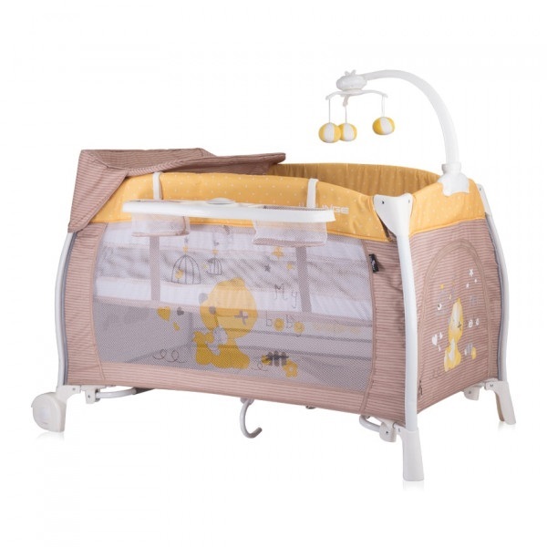 Манеж Lorelli I`LOUNGE 2L ROCKER (beige/yellow my baby) Манеж Lorelli I`LOUNGE 2L ROCKER (beige/yellow my baby)