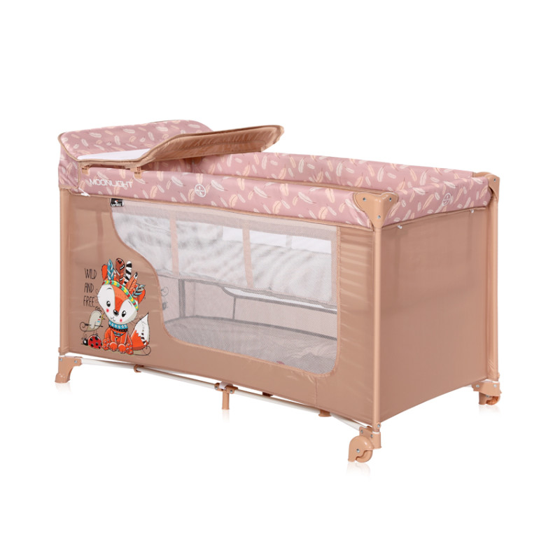Манеж Lorelli MOONLIGHT 2L (beige foxy) Манеж Lorelli MOONLIGHT 2L (beige foxy)