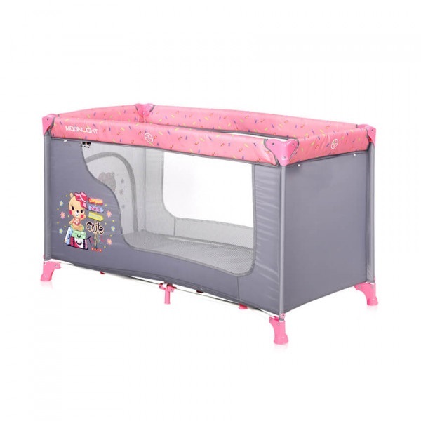 Манеж Lorelli MOONLIGHT 1L (pink travelling) Манеж Lorelli MOONLIGHT 1L (pink travelling)