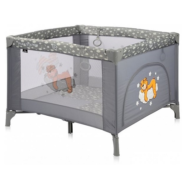Манеж Lorelli PLAY STATION (grey clouds) Манеж Lorelli PLAY STATION (grey clouds)