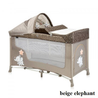 Манеж Lorelli SAN REMO 2L+ (beige elephant) Манеж Lorelli SAN REMO 2L+ (beige elephant)