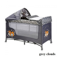 Манеж Lorelli SAN REMO 2L+ (grey clouds)