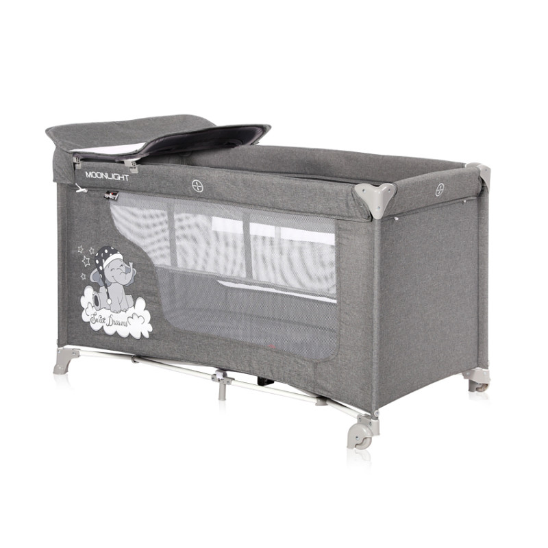 Манеж Lorelli MOONLIGHT 2L (grey luxe) Манеж Lorelli MOONLIGHT 2L (grey luxe)