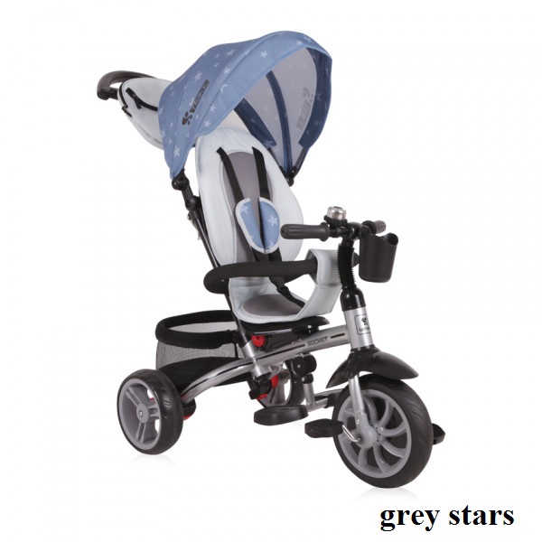 Велосипед 3х кільк. Lorelli ROCKET (grey stars) Велосипед 3х кільк. Lorelli ROCKET (grey stars)