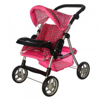 Візок для ляльок Melogo 9337E-T/005 (pink/brown)