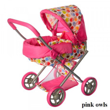 Візок для ляльок Melogo 9369/82100 (pink owls)