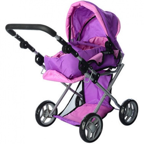 Візок для ляльок Melogo 9379/029 (violet/l.pink) Візок для ляльок Melogo 9379/029 (violet/l.pink)