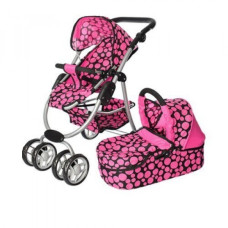 Візок для ляльок Melogo 9662M (pink/black)