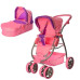 Візок для ляльок Melogo 9662M (pink/violet)
