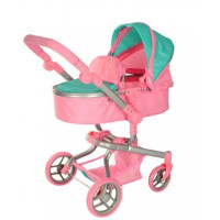 Візок для ляльок Melogo 9695 (pink/green) Візок для ляльок Melogo 9695 (pink/green)