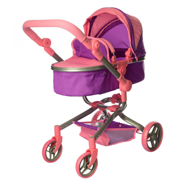 Візок для ляльок Melogo 9695 (pink/violet) Візок для ляльок Melogo 9695 (pink/violet)