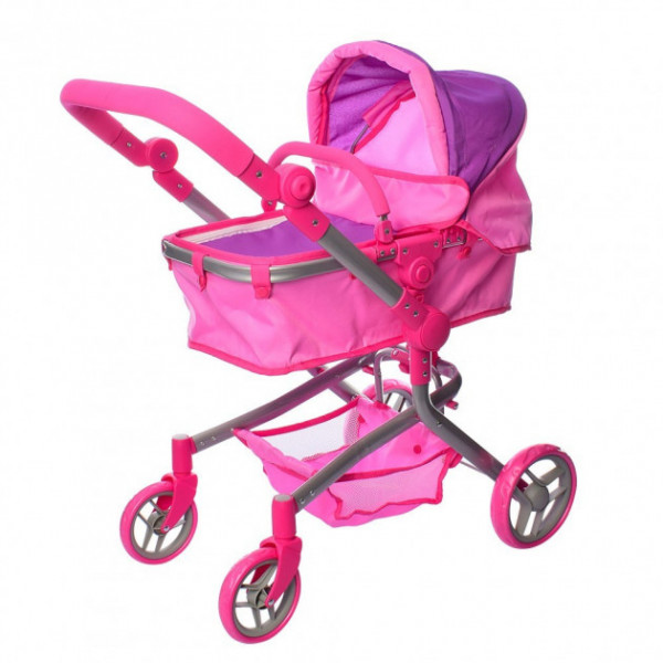 Візок для ляльок Melogo 9695A (pink/violet) Візок для ляльок Melogo 9695A (pink/violet)