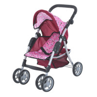 Коляска для ляльок Melogo 9352/011 (burgundy)