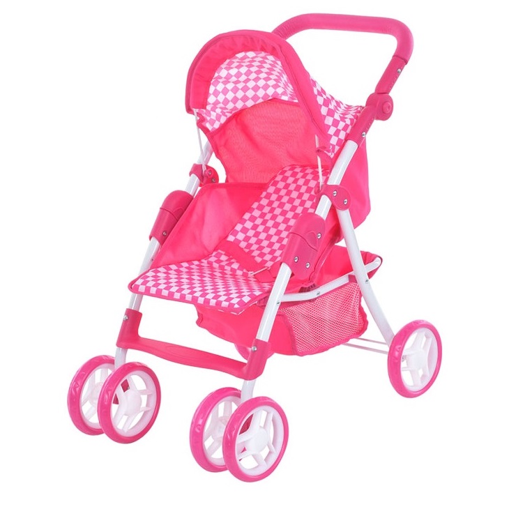 Коляска для ляльок Melogo 9352/011 (pink) Коляска для ляльок Melogo 9352/011 (pink)