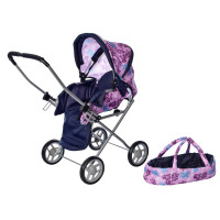 Коляска для ляльок Melogo 9391 (violet) Коляска для ляльок Melogo 9391 (violet)