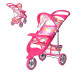 Візок для ляльок Melogo 9614 (pink/multicolor)