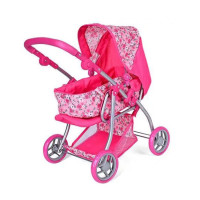 Візок для ляльок Melogo 9672 (pink/blue)