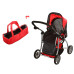 Візок для ляльок Melogo 9672 (red/black)
