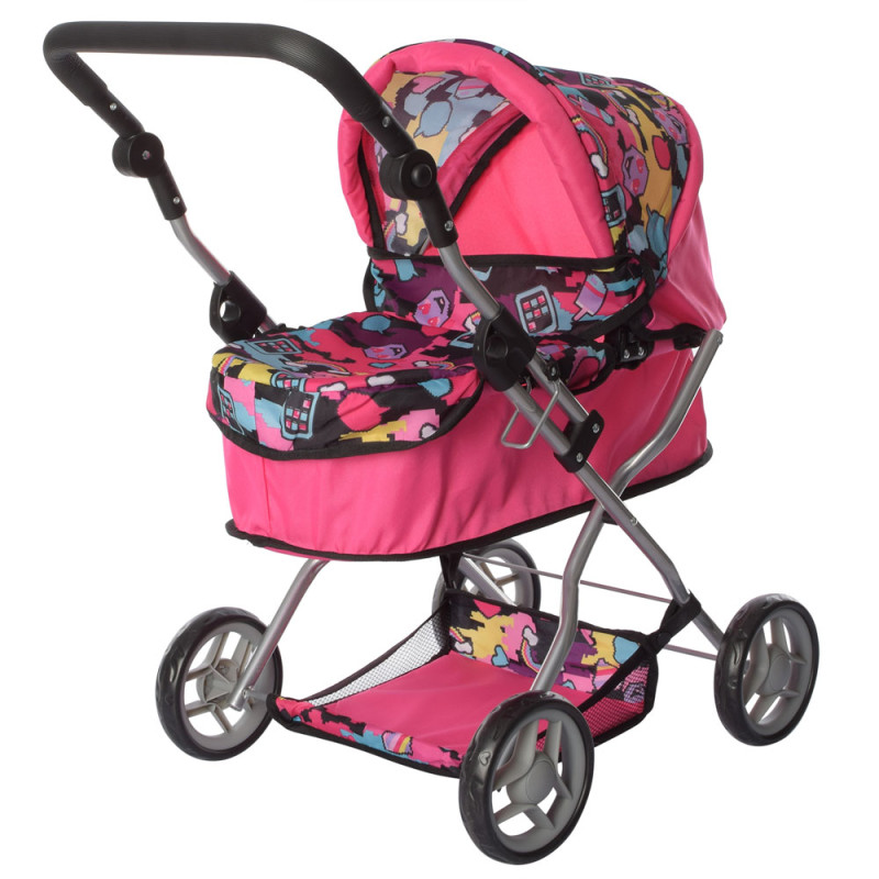 Візок для ляльок Melogo 9680 (pink) Візок для ляльок Melogo 9680 (pink)