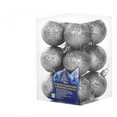 Набір ялинкових кульок NewYEAR 8104-3 (silver)