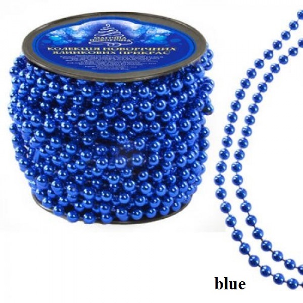 Намиста новорічні NewYEAR 8340 (blue) Намиста новорічні NewYEAR 8340 (blue)