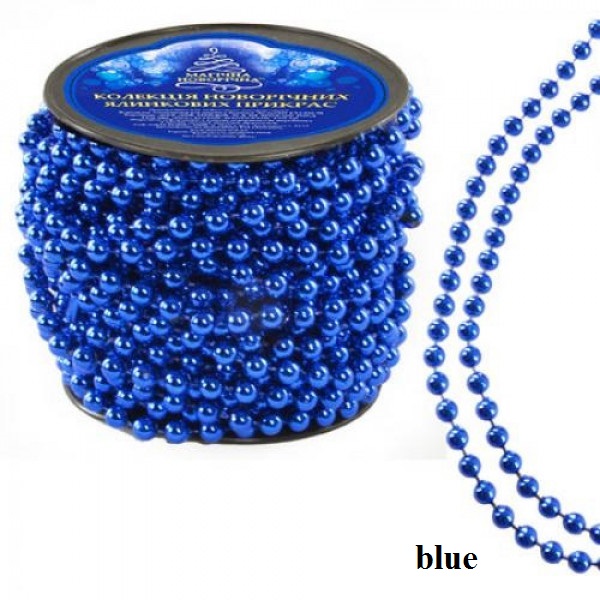 Намиста новорічні NewYEAR 8346 (blue) Намиста новорічні NewYEAR 8346 (blue)