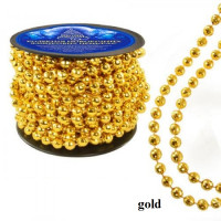 Намиста новорічні NewYEAR 8346 (gold)