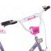 Дитячий двоколісний велосипед Profi Y1683 Flower (violet)