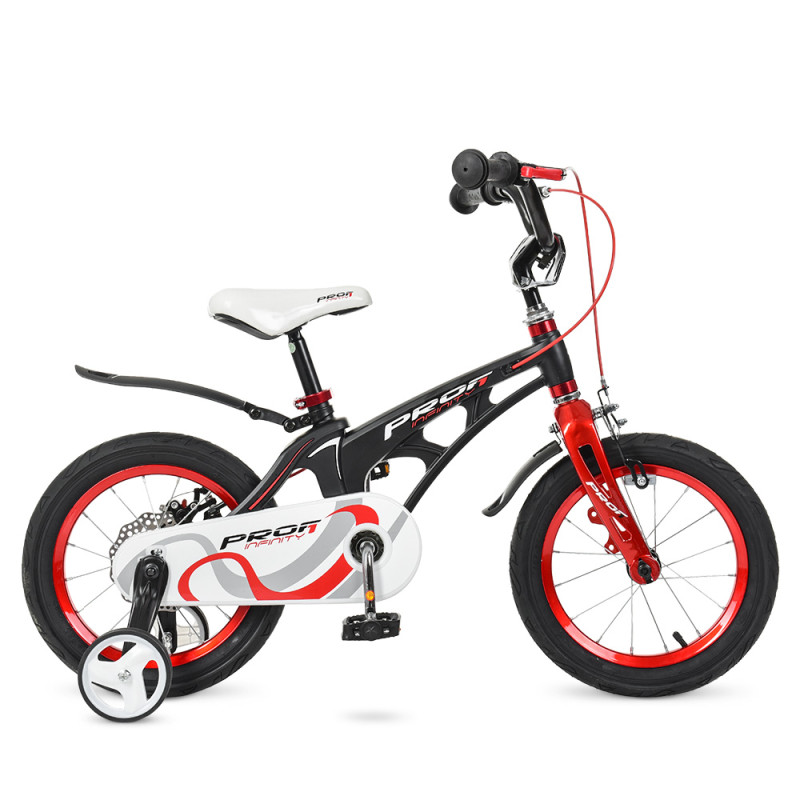 Дитячий двоколісний велосипед Profi LMG14201 Infinity (black/red) Дитячий двоколісний велосипед Profi LMG14201 Infinity (black/red)