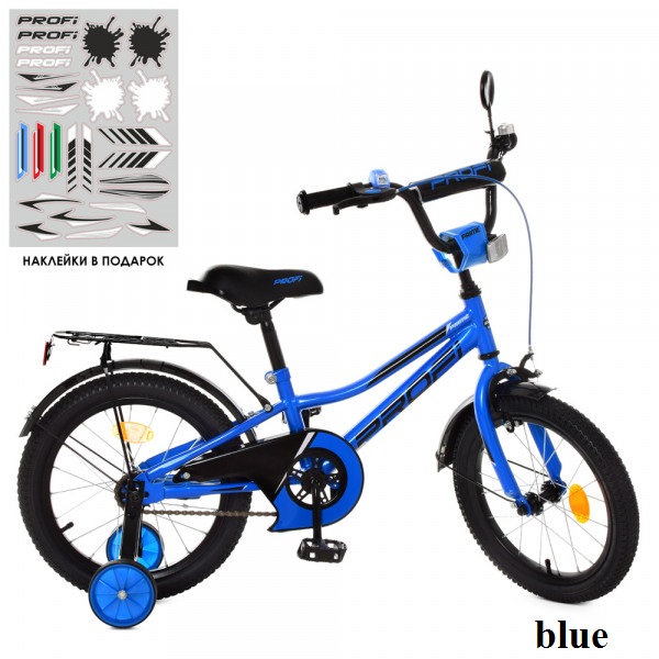 Дитячий двоколісний велосипед Profi Y16223 Prime (blue) Дитячий двоколісний велосипед Profi Y16223 Prime (blue)
