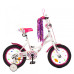 Дитячий двоколісний велосипед Profi Y1425 Bloom (white/crimson)