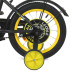 Дитячий двоколісний велосипед Profi  Y1243 Original (black/yellow)