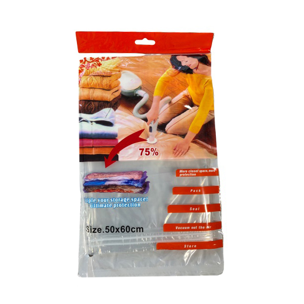 Вакуумний пакет для одягу 60*50см Stenson R00111/WHW97584-1 Вакуумний пакет для одягу 60*50см Stenson R00111/WHW97584-1