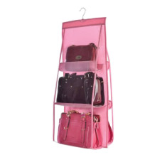 Органайзер для сумок підвісний 35*90см Stenson R30896 (pink)
