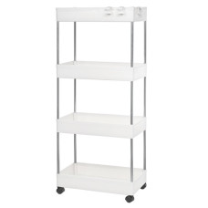 Етажерка на колесах 4яр 38*13*87см Stenson R93336-W