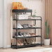 Полиця для взуття 4 яр 83*21.5*59 см Stenson R97630 (black)