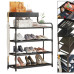 Полиця для взуття 4 яр 83*21.5*59 см Stenson R97630 (black)