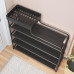 Полиця для взуття 4 яр 83*21.5*59 см Stenson R97630 (black)