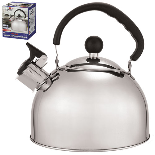 Чайник SS 2.5л одинарне дно Stenson MH-0297