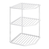 Полиця-органайзер кухонна L 3яр 25*25*43см Stenson М50210-L (white) Полиця-органайзер кухонна L 3яр 25*25*43см Stenson М50210-L (white)