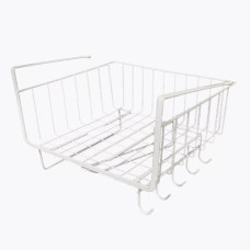 Полиця з тримачем навісна 29*24.5*18.5см Stenson M50222 (white)